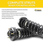 COMPLETESTRUTS - Front & Rear Complete Struts & Coil Spring Assemblies Replacement for 2014-2016 Chevrolet Impala Limited - Set of 4