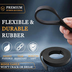 Storm Door Bottom Sweep Fin Weatherstrip for Andersen (2Pcs)