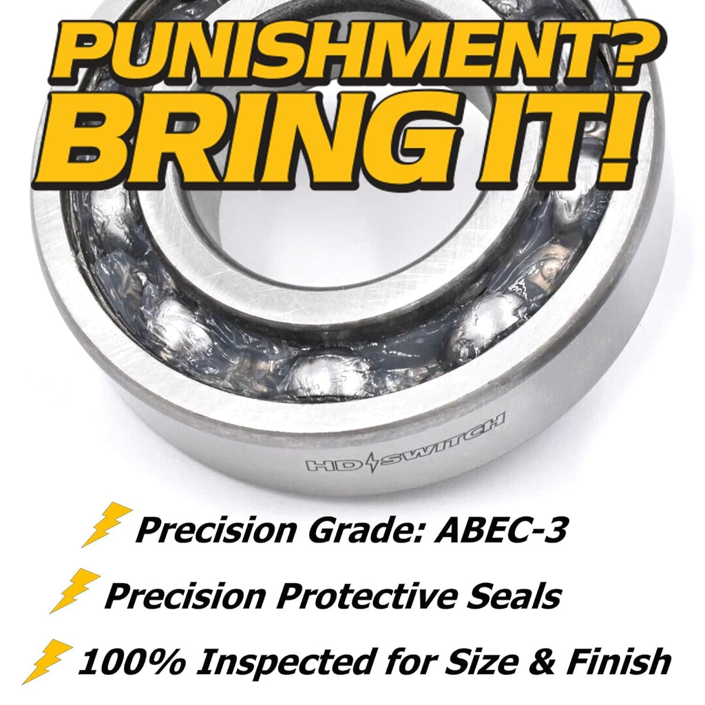 2-Pack 437-0026-00 Premium C3 Spindle Bearings for Spartan