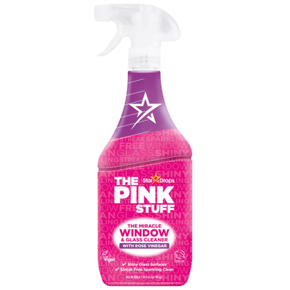 The Pink Stuff Miracle Window Cleaner Spray, 30 Fl Oz