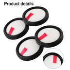 2 Pack Vacuum Filter for DEVOAC N300 T19B Handheld Models, Reusable Washable Design Traps Fine Dust and, Sturdy Build for Optimal Suction, Simple Replacement Part (4 PACK)
