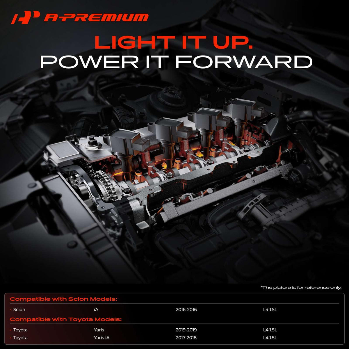 A-Premium Ignition Coil Compatible with Scion & Toyota