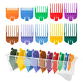 Clipper Guards Set for Most Wahl Clippers with Holder, 10Pcs, Color-Coded | Color-coded, with Organizer, 10Pcs Set