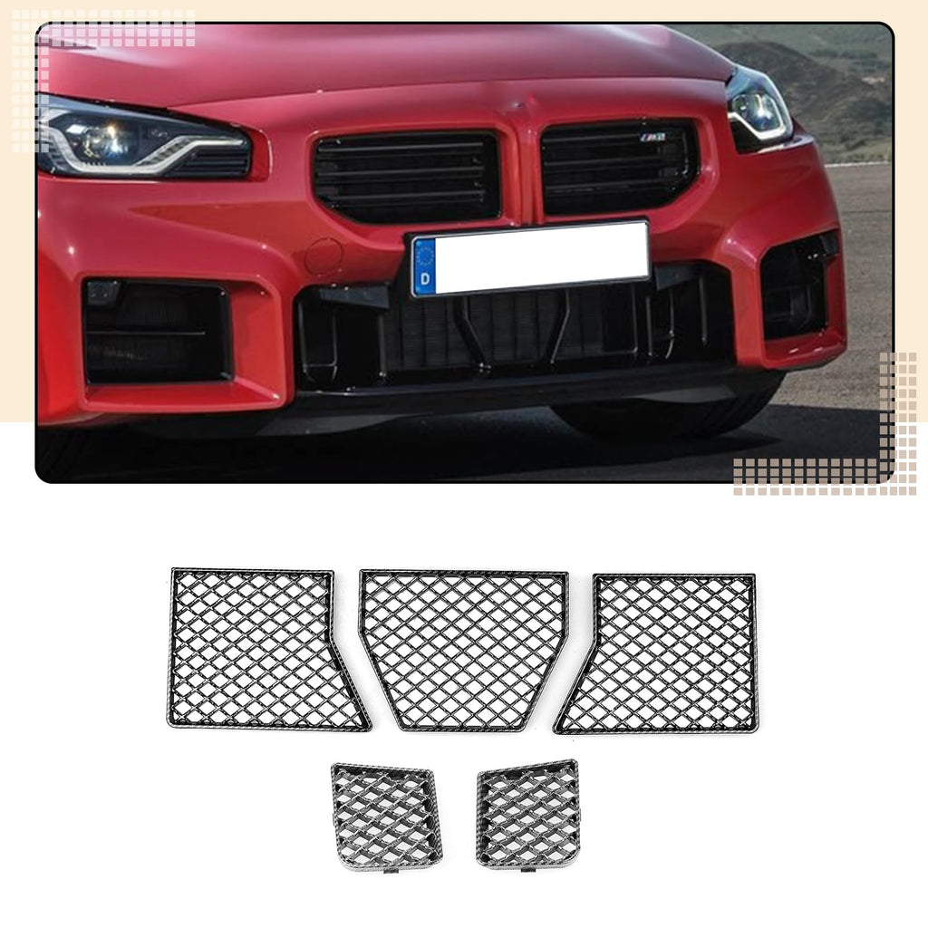 Front Bumper Lower Grille Mesh Grill Fit For BMW G87 M2 2023-2026
