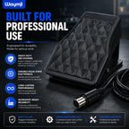 Variable Speed Foot Control Pedal for Flex Shaft Rotary Tools, Deadman Style ABS Foot Switch Controller for Jewelry