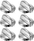 Gejoy 6 Packs WB03T10325 Burner Control Knobs Compatible with GE Stove