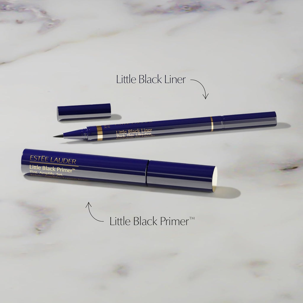 Little Black Primer Tint. Amplify. Set. | Long-Lasting Black Eyelash Primer, 0.2 Fl Oz