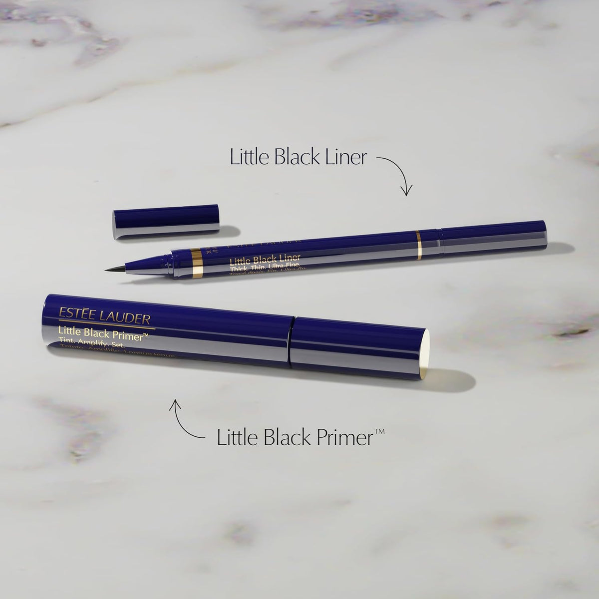 Little Black Primer Tint. Amplify. Set. | Long-Lasting Black Eyelash Primer, 0.2 Fl Oz