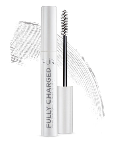 PÜR Fully Charged Thickening Mascara, Volumizing, Lengthening, Travel Size