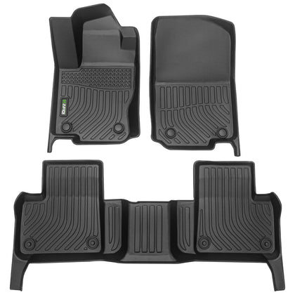 Floor Mats Fit for 2012-2019 Mercedes Benz ML/GLE/GL Series All Weather Protection TPE Car Floor Liners, Fits 1st &