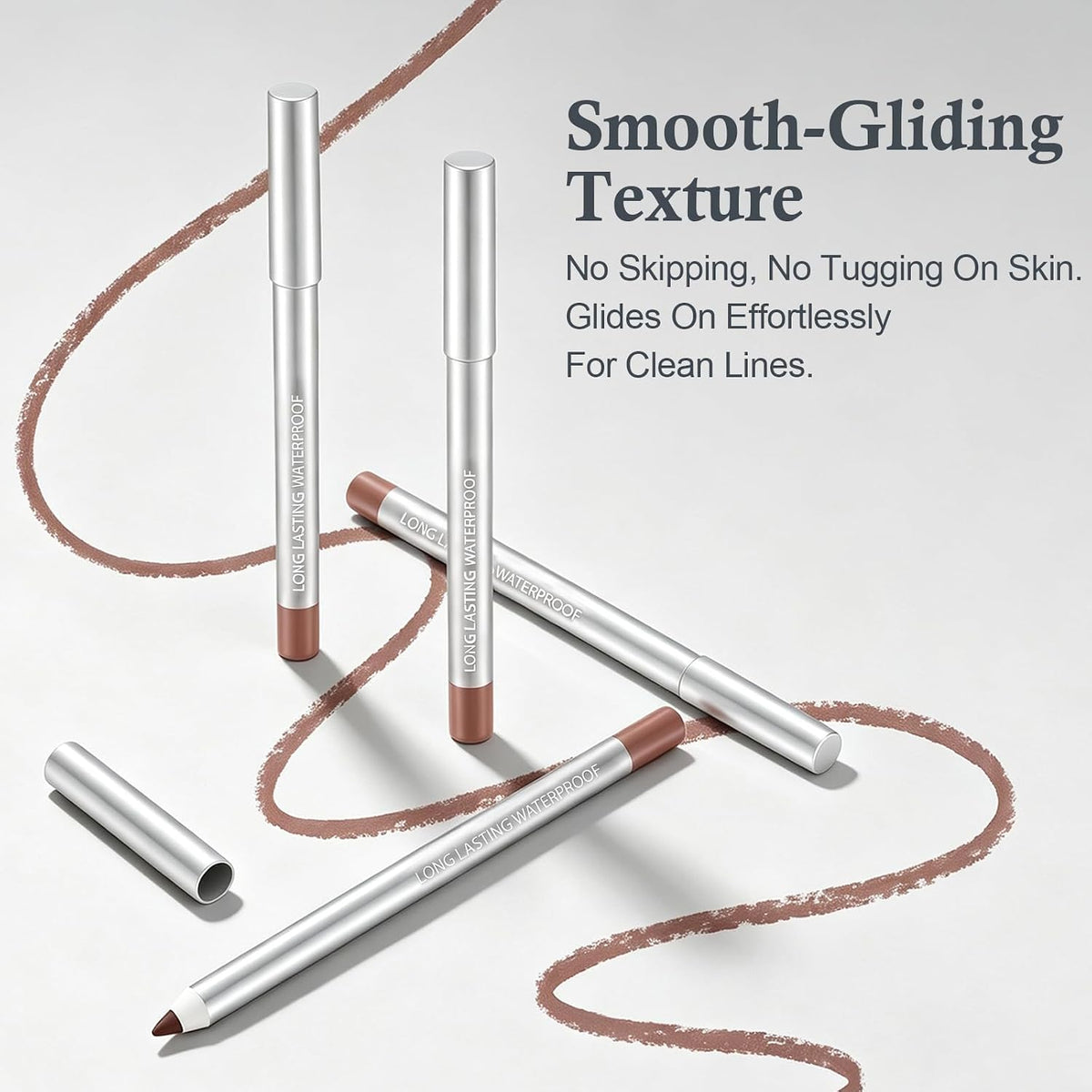 Brown Lip Liner Pencil, Creamy Definition Lip Contour, Sharpenable,ESPRESSO