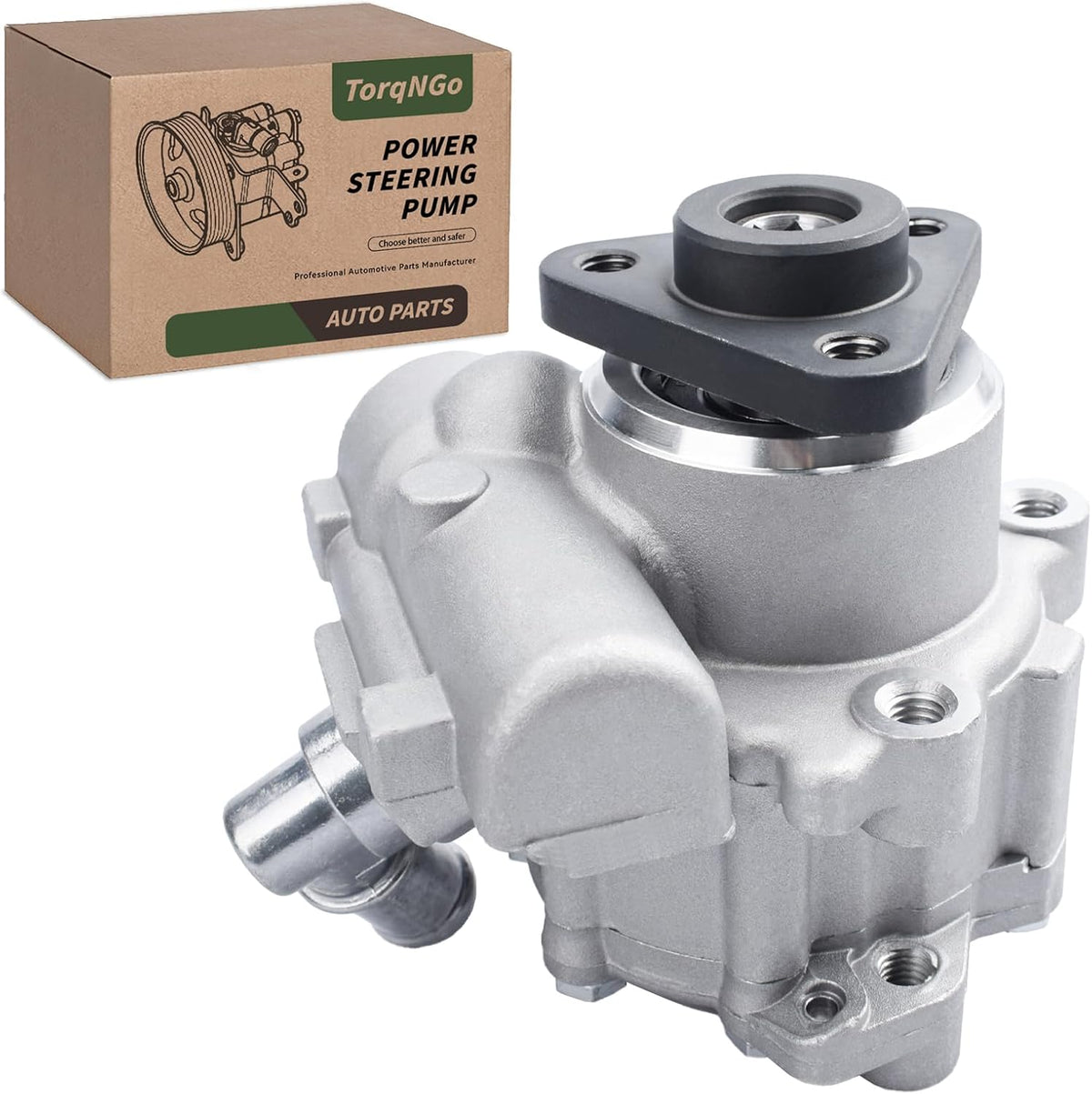 21-5310 Power Steering Pump Compatible with BMW 323i 1997-1999, 323is 1998-1999, 325Ci/325i 2002, 325xi/330xi 2001-2005, 328i/328is 1996-1999, 330Ci/330i 2001-2002, 2.5L 2.8L 3.0L Replace # 9900526