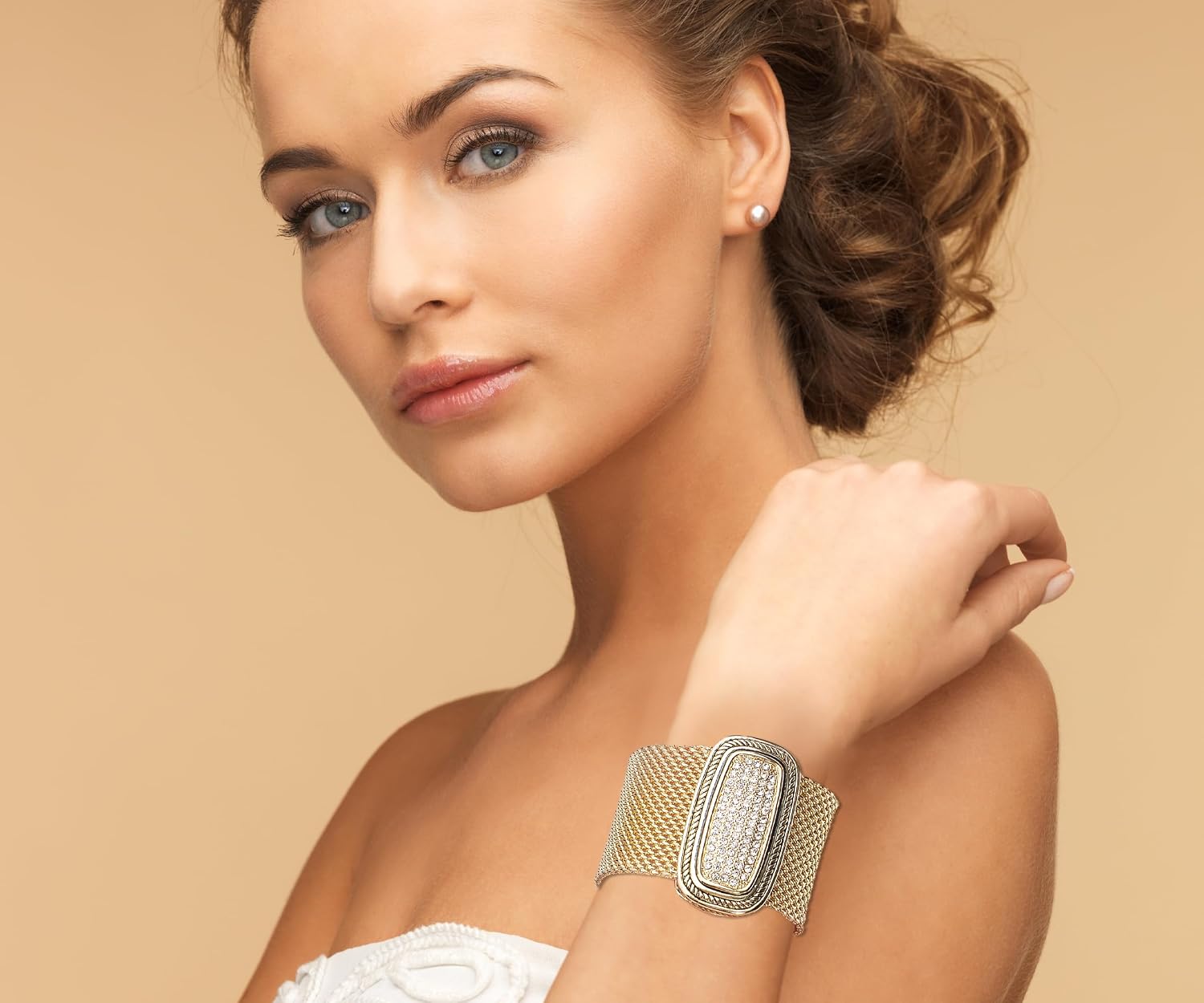 Austrian Pave Crystals designer Inspired personality Bracelets alloy bangle jewelry Antique Jewelry