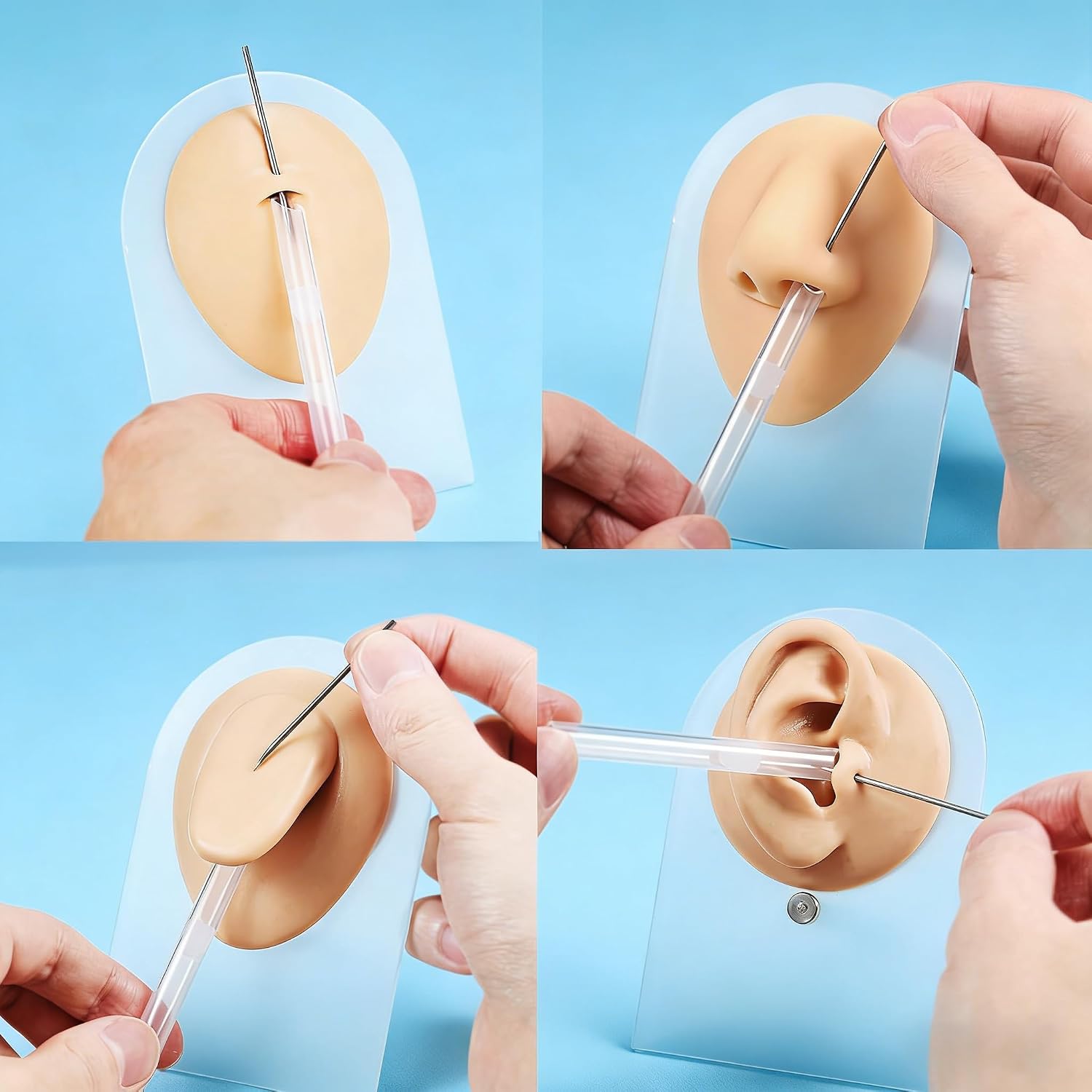 Receiving Tubes for Piercing Needles