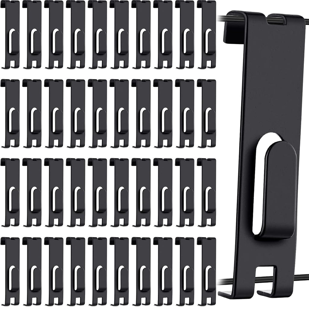 50 Pieces Gridwall Hooks Hangers Notch Display Hooks Utility Gridwall Hanging Hooks Accessories for Picture Photo