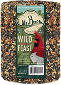 WildBird Feast Cylinder, 1-Pack, 4 lbs | Wild Bird Seed for Outside Feeders | Premium Blend of Pecans, Sunflower