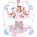 Baby Activity Center, 3-in-1 Baby Jumper, Infant Activity Center with 360° Rotating Seat, Music, Lights, 3 Adjustable