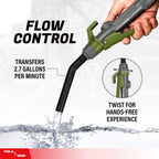 TERA PUMP Fuel Transfer Pump w/Quick Flow Control Nozzle