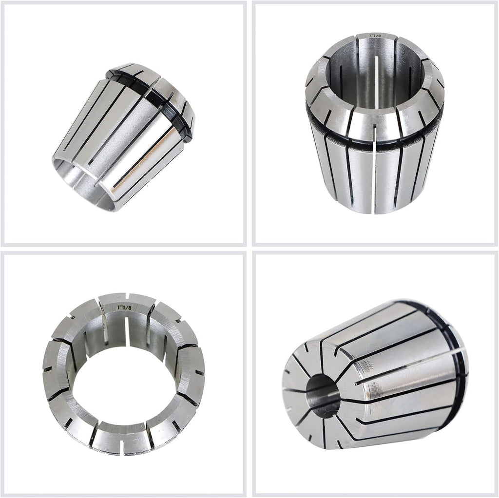 1/8-1-1/8 Inch Spring Collet Set ER40 Spring Collet for