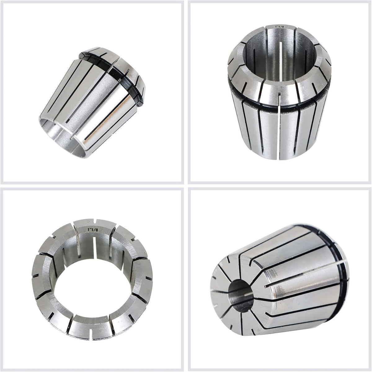 1/8-1-1/8 Inch Spring Collet Set ER40 Spring Collet for