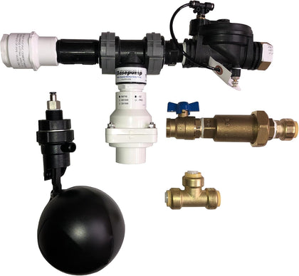 RB750-EZ Premium Water Powered Backup Sump Pump System | Automatic Sump Pump Backup System with High Water Alarm for