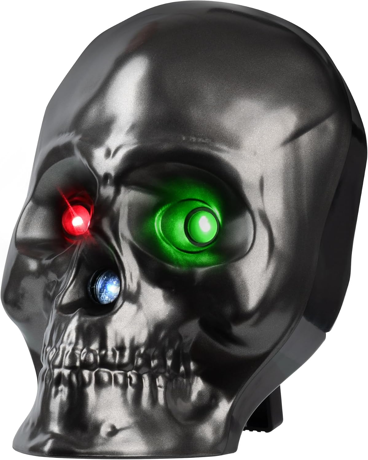 Halloween Projector Lights, Ghost Skeleton Halloween Laser Lights in Skull Shape, 5 Modes and Spooky Screams