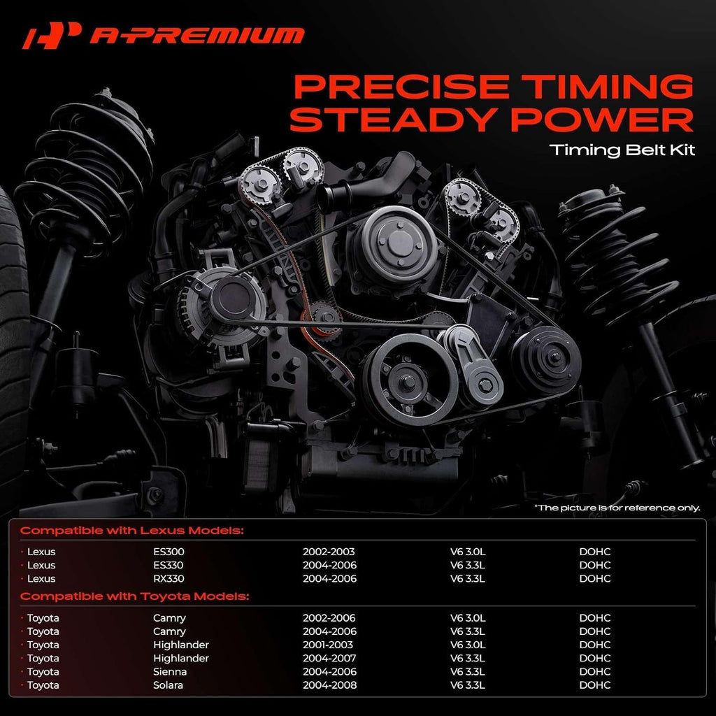 A-Premium Timing Belt Kit with Water Pump