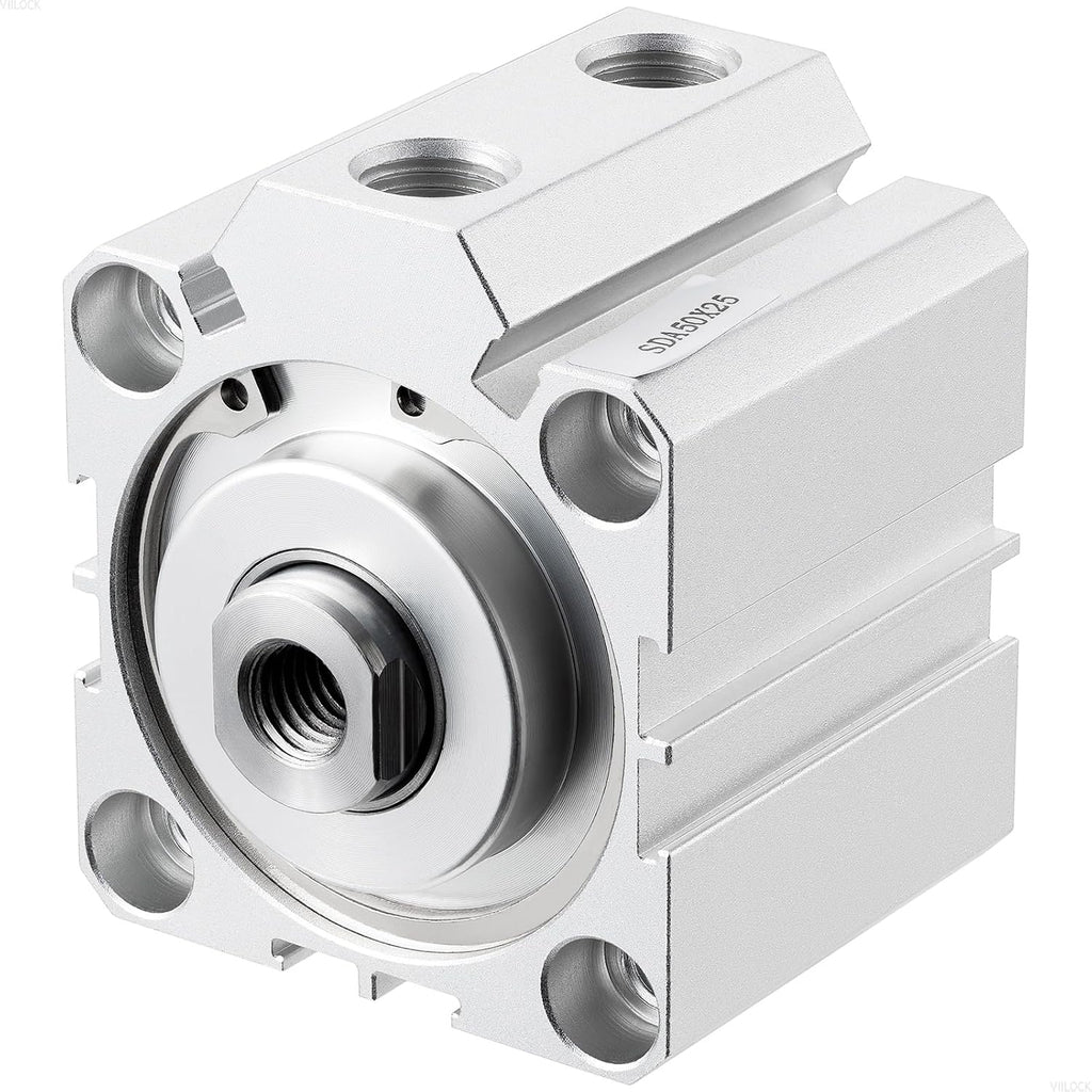 SDA50x25 Thin Air Cylinder 50mm Bore 25mm Stroke Double Acting