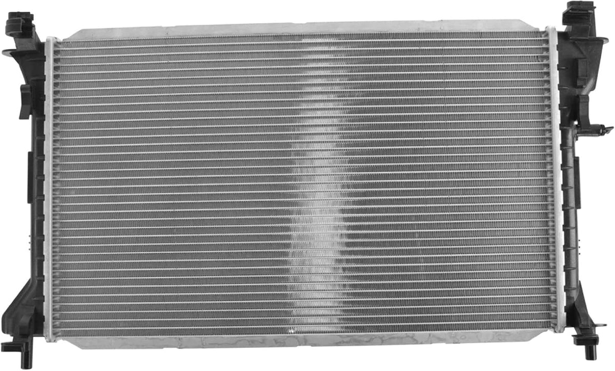 TRQ Radiator Assembly Aluminum Core Plastic Tank 1 Row Cross Flow