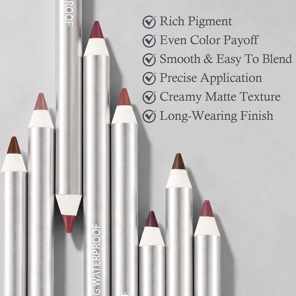 Brown Lip Liner Pencil, Creamy Definition Lip Contour, Sharpenable,ESPRESSO