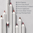 Nude Lip Liner Pencil, Creamy Definition Lip Contour, Sharpenable,SADDLE