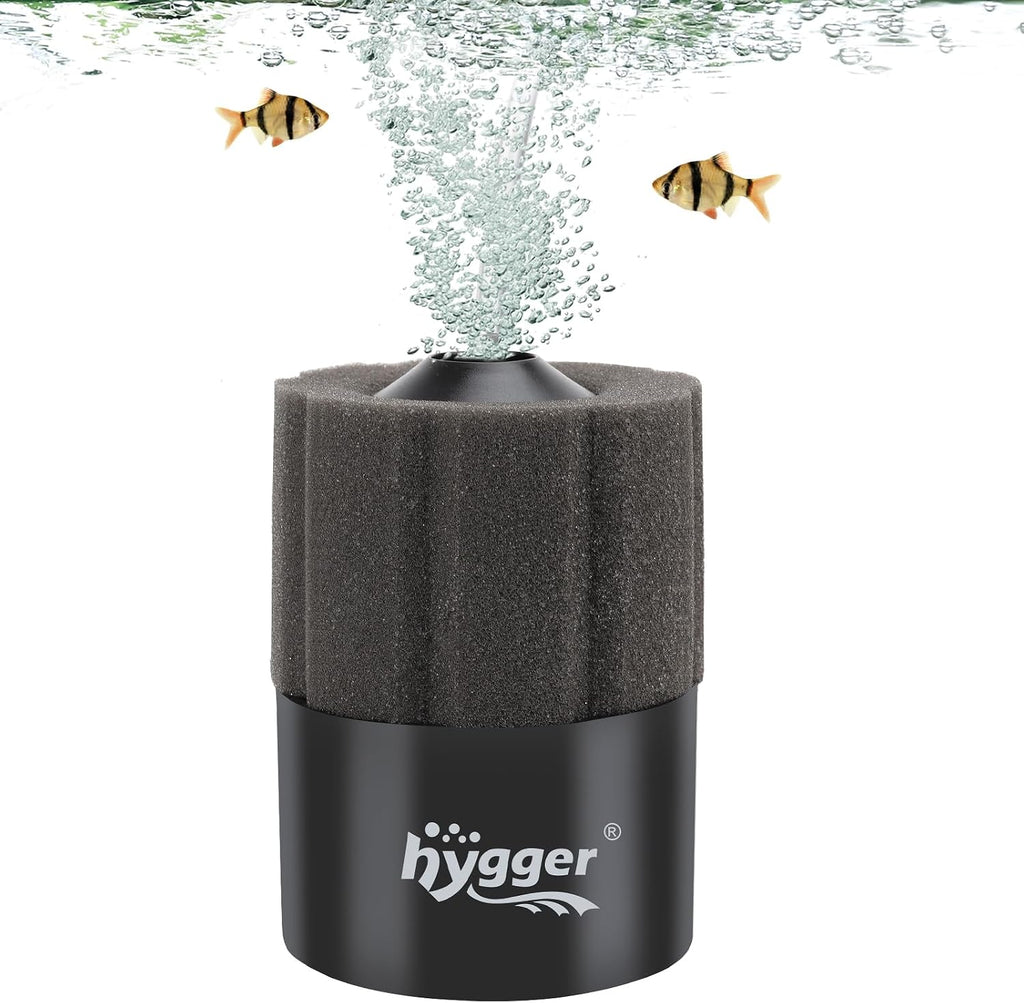 Aquarium Sponge Filter 8-20 Gallon Small Fish Tank Filter for Turtle Breeding Fry Shrimp Snails Betta Air-Powered