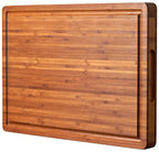 Extra Thick Wood Cutting Board for Kitchen, Reversible and Durable