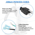 100641 Power Cord Replacement for ProTeam Backpack Vacuums