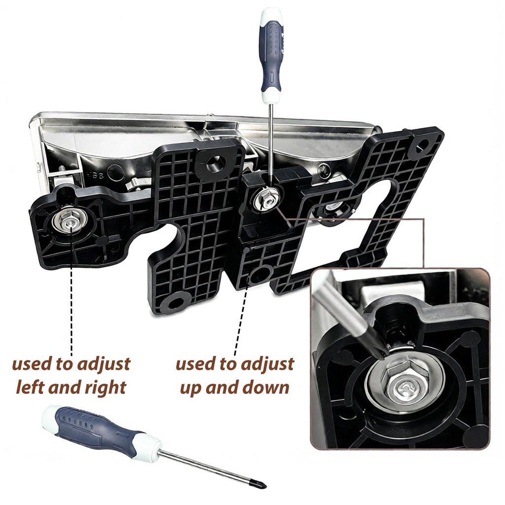 Headlight Assembly Compatible with 1994-1998 OBS Chevy Silverado C/K