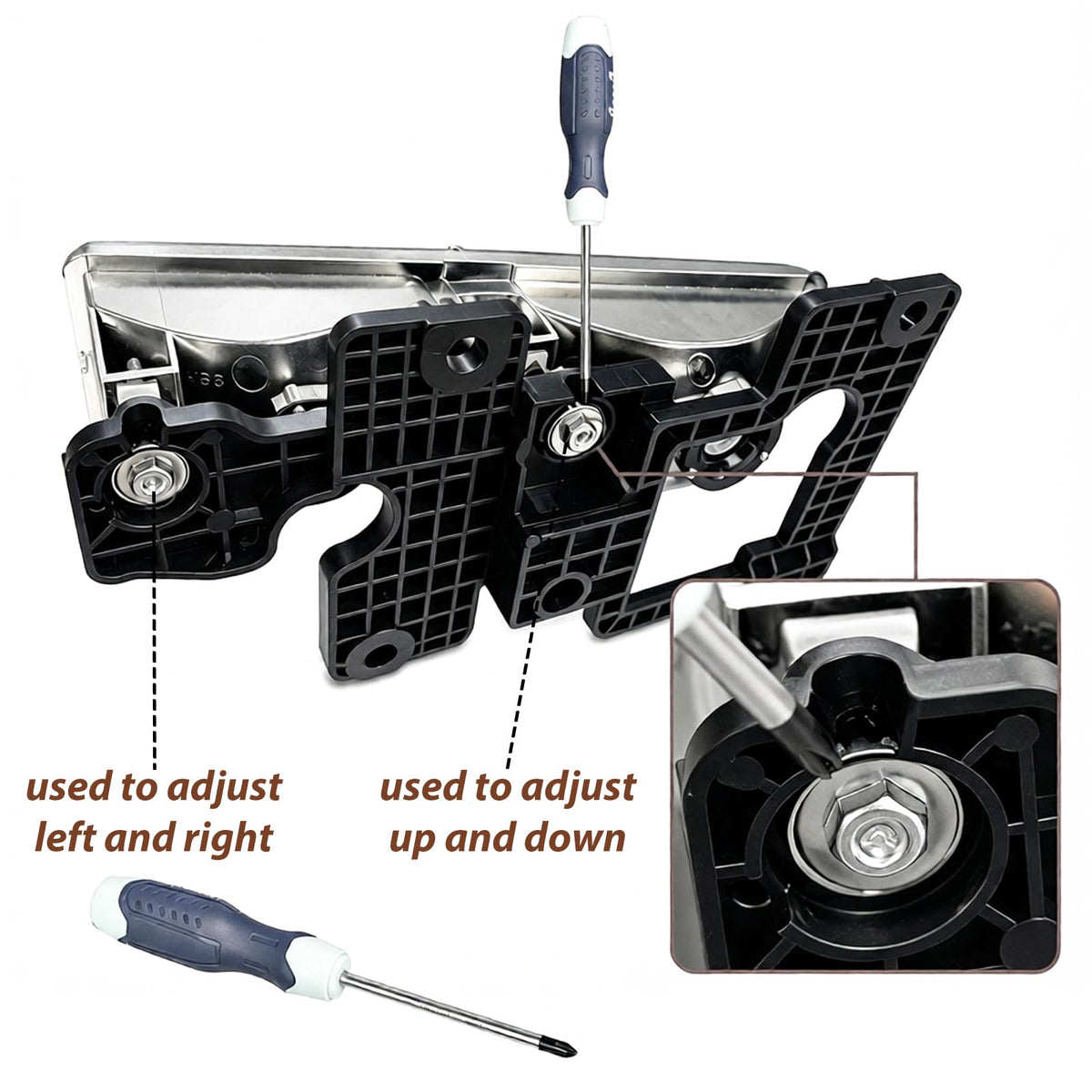 Headlight Assembly Compatible with 1994-1998 OBS Chevy Silverado C/K