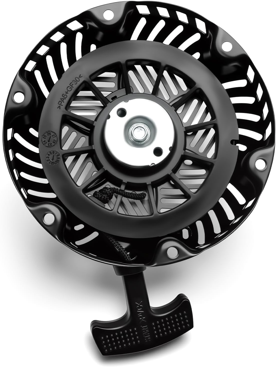 Recoil Starter Assembly with Pull Cord Compatible with Kohler CH255 CH260 CH270 5.5hp 6hp 7hp 208cc Engine for Lawn Mower Replace 1716502 1716501S 1716512S 1716512-S 1716501-S