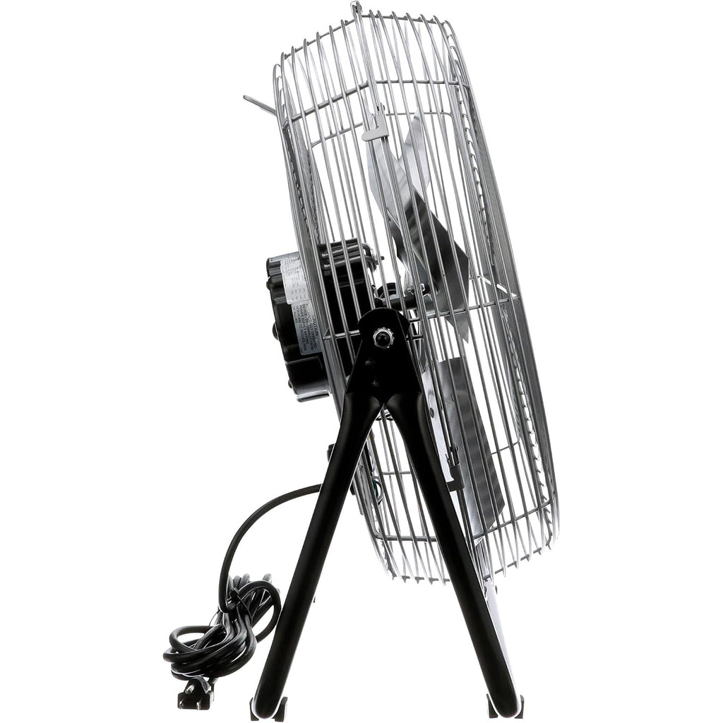 18IN Industrial Floor Fan, 1/8 HP, 3 Speed, 120V