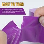 Heavy Duty Purple Duct Tape 2 Inches x 90 Feet, 1 Roll