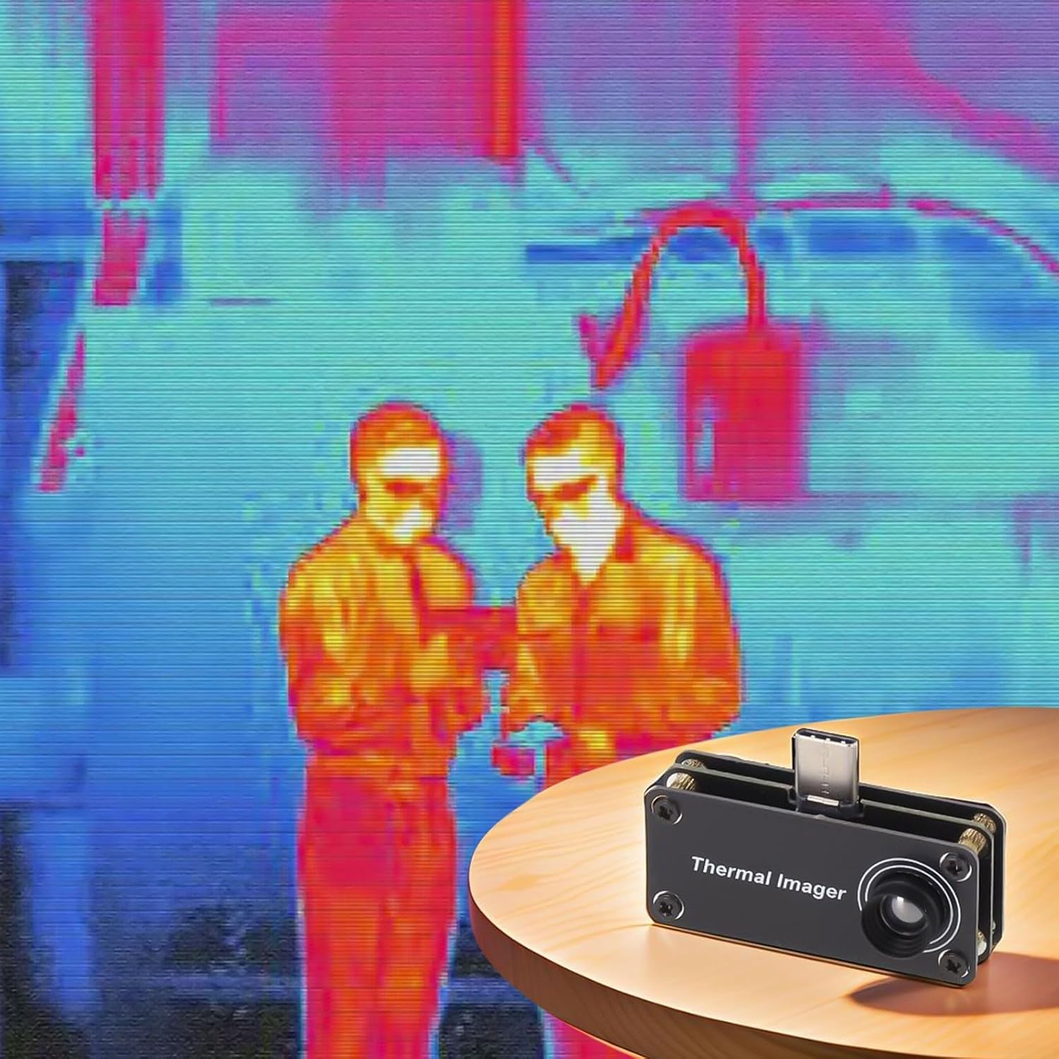 Infrared Thermal Imaging Camera For Android Smartphones, High Resolution Thermal Imagers Camera, for temperature