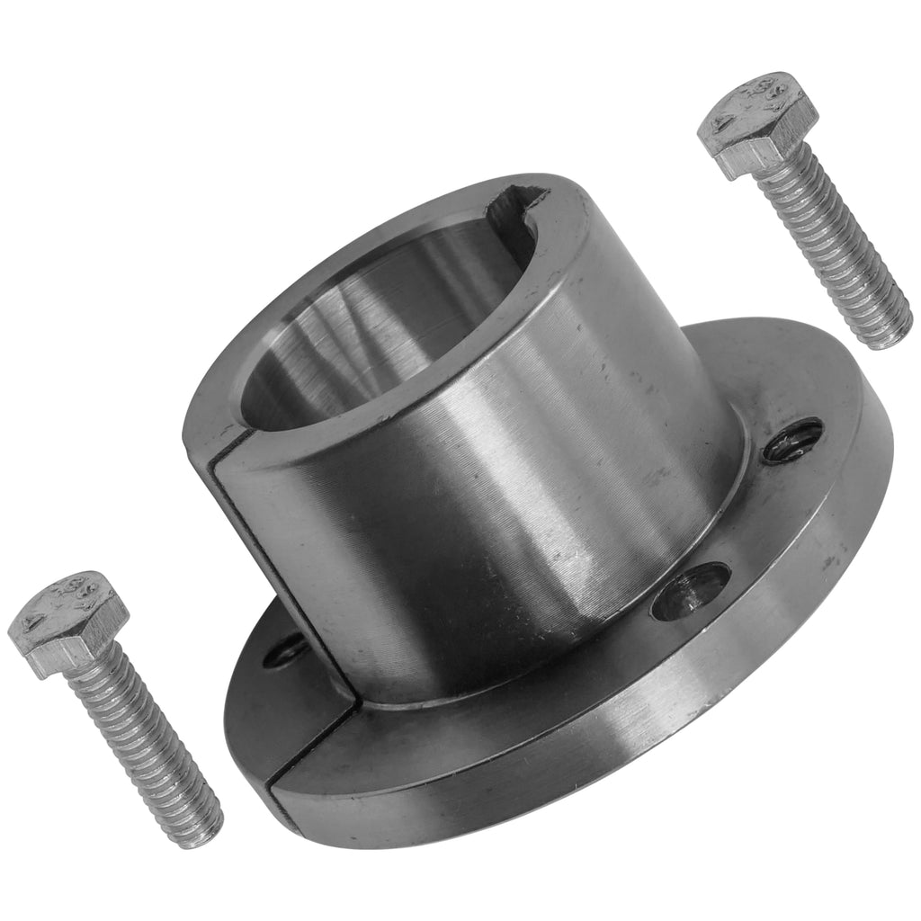Caltric Deck Spindle Pulley Split Tapered Hub Bushing Compatible with Wright Stand Stander 71460111