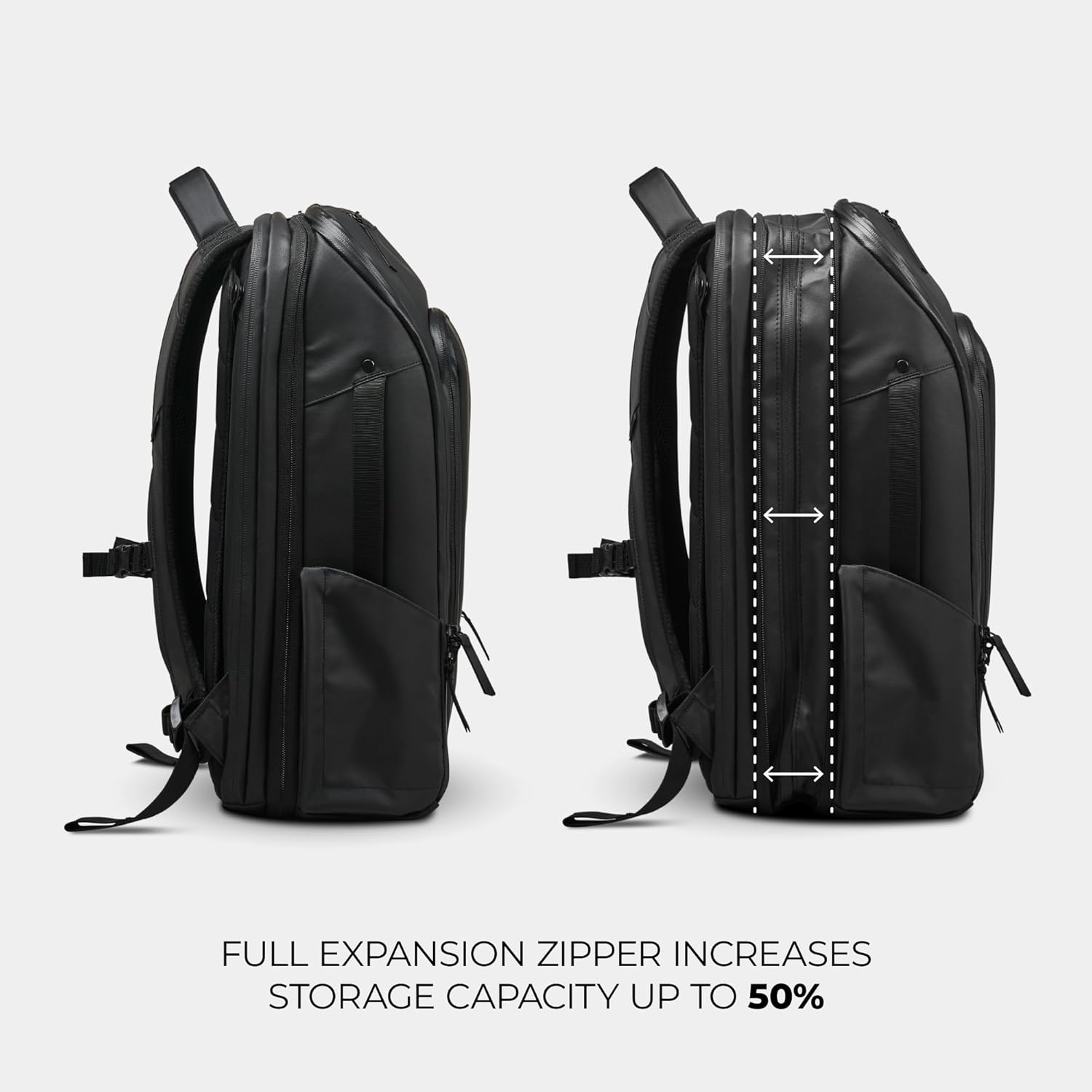 20L Travel Pack - Mens Travel Backpack - Expandable to 30L - Water Resistant Daypack - TSA-Ready - Lightweight