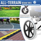 Lightweight Transport Wheelchair for Adults 10KG