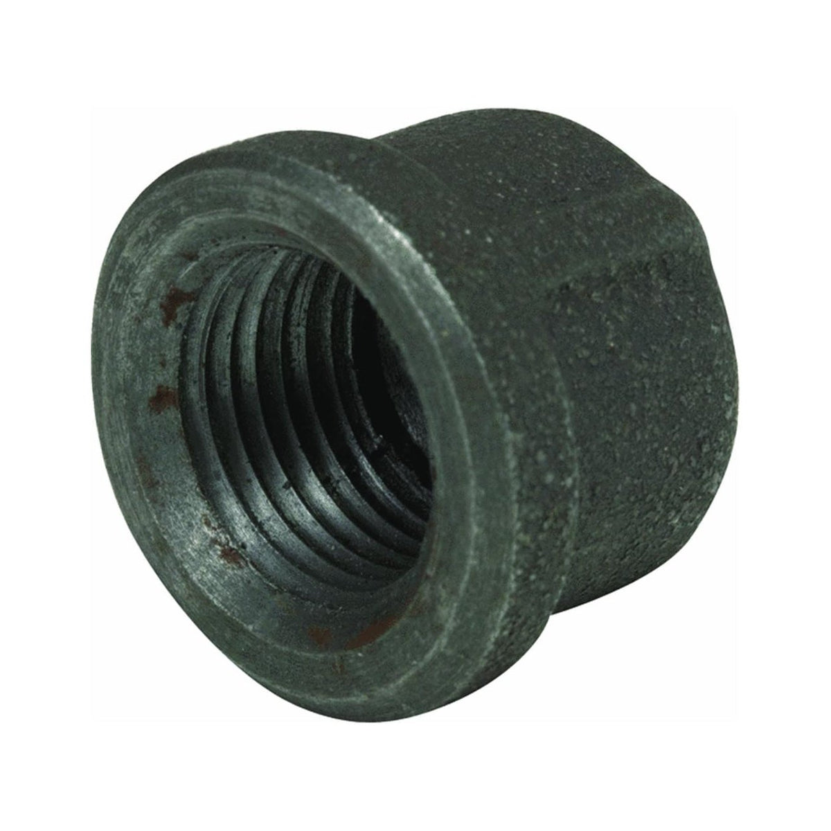 Anvil 8700132304, Malleable Iron Pipe Fitting, Cap, 1" NPT Female, Black Finish