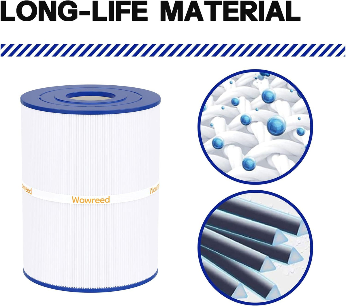 65 Sq. Ft Spa Filter Compatible with PWK65, 31114, C-8465