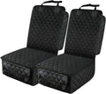 Waterproof Front Seat Car Cover 2 Pack, Full Protection Dog Car Seat Cover with Side Flaps, Nonslip Scratchproof