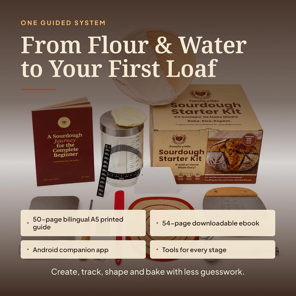 Sourdough Starter Kit for Beginners with Digital Scale