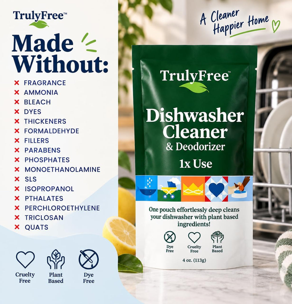 Plant Based Dishwasher Cleaner - Lemon - 4oz - Pack of 1