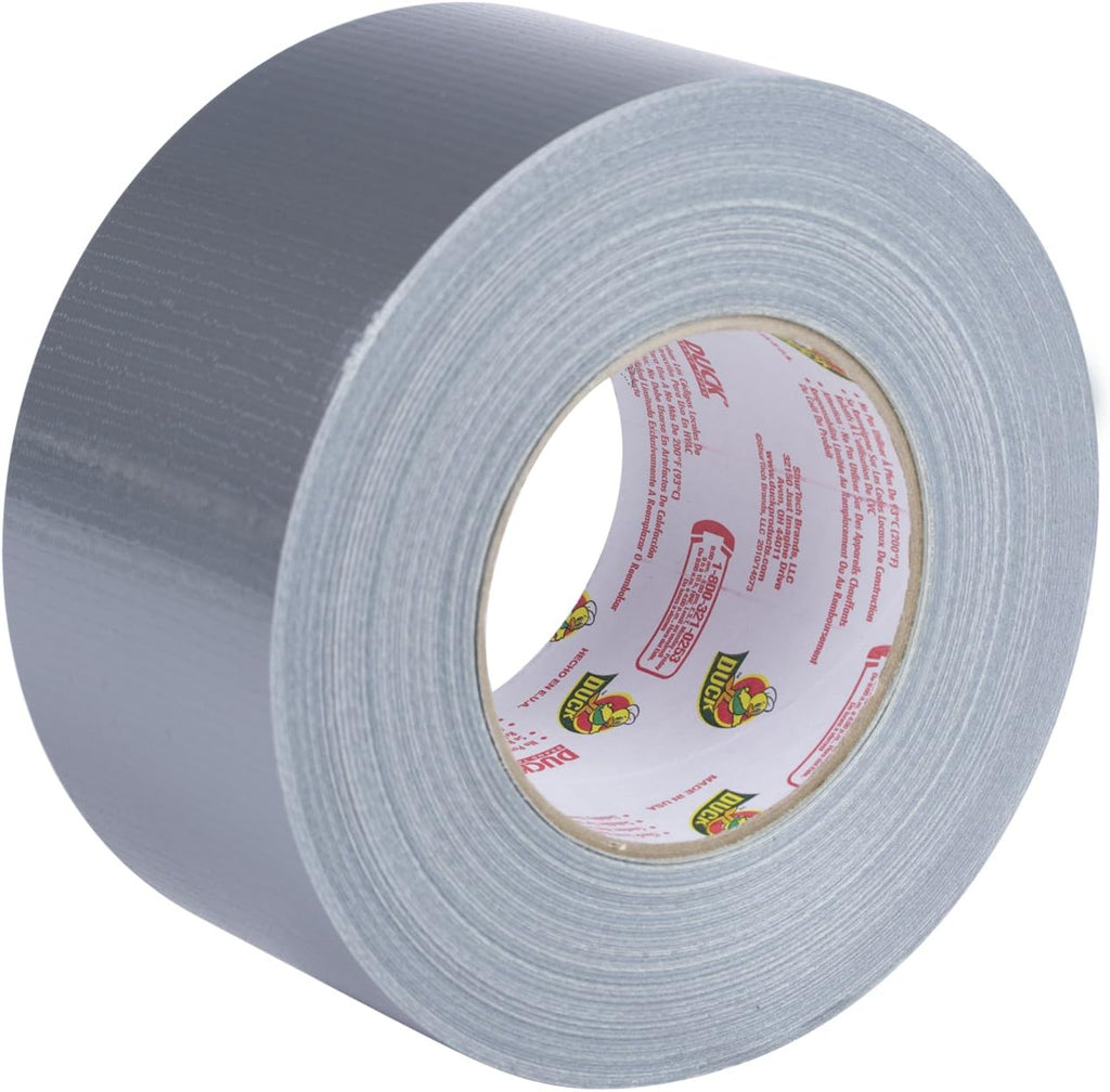Tape Brand Extra Wide Advanced Strength Silver Duct Tape, Single Roll