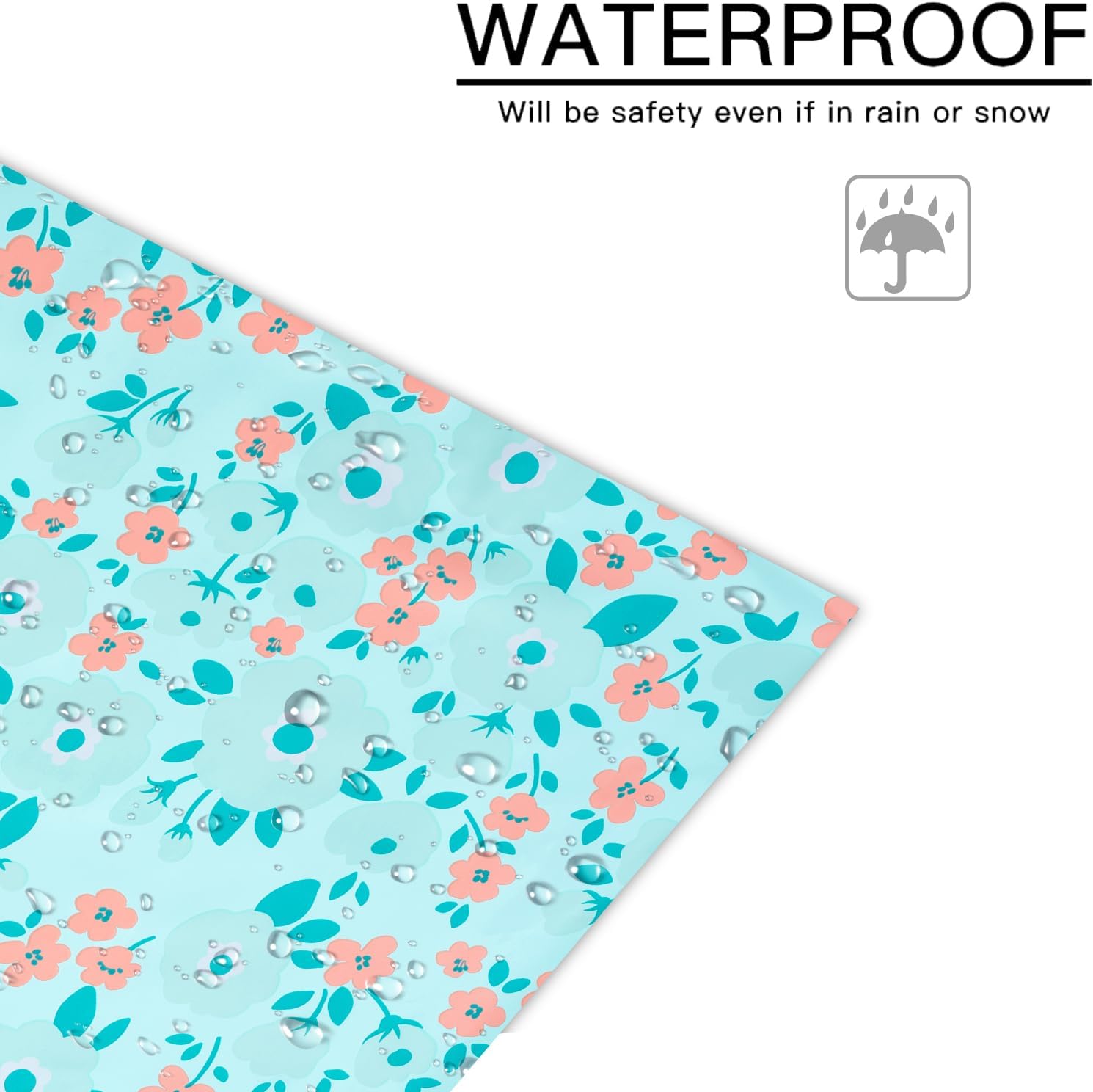 Poly Mailers Shipping Bags Pretty Thick Self Adhesive Mailing Envelopes 10x13 inches, 40 Pack - Flower Design